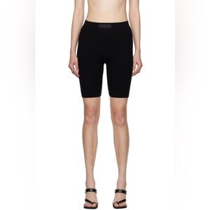 Fear of God ESSENTIALS Black Rib Shorts Women's Size M